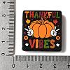 Thanksgiving Theme Silicone Beads SIL-S006-05B-3