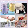 96Pcs 24 Colors Heart Food Grade Eco-Friendly Silicone Beads SIL-PH0001-30-5