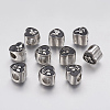 304 Stainless Steel Enamel European Beads STAS-J022-096AS-2