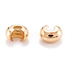 Brass Crimp Beads Covers X-KK-F824-036B-G-2