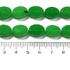 Dyed Natural Malaysia Jade Beads Strands G-P559-B20-01-5