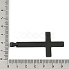 201 Stainless Steel Pendants STAS-Q341-01B-EB-3