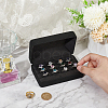 Rectangle PU Leather Rings Storage Boxes with Velvet Inside AJEW-WH0166-14-3