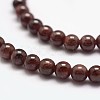 Natural Garnet Bead Strands X-G-P217-33-4mm-3