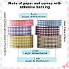 1 Bag 6 Rolls DIY Scrapbook Decorative Paper Tapes DIY-SP0005-15C-2