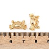 Ocean Theme Brass Charms KK-F902-07L-G-3
