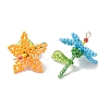 Glass Seed Beaded Pendants PALLOY-MZ01283-3