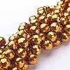 Non-Magnetic Synthetic Hematite Bead Strands G-D009-2-1