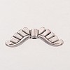 Wing Tibetan Style Alloy Beads AB5041Y-NF-3