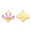 Chinese Style Alloy Enamel Pendants X-ENAM-N054-026D-1