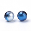 Rainbow Acrylic Imitation Pearl Beads OACR-R065-4mm-A11-2