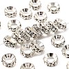 Brass Rhinestone Spacer Beads RB-A020-7mm-01S-1
