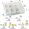 Brass with Iron with Plastic Ear Nuts FIND-FS0002-52-4
