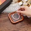 Wood Jewelry Storage Tray with Velvet Mat Inside ODIS-WH0017-081B-3