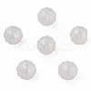 Spray Painted Acrylic Beads LS-MACR-T037-01G-1