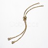 Brass Chain Bracelet Making KK-G290-09-2