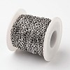 Tarnish Resistant 304 Stainless Steel Cable Chains CHS-L015-36-2