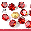 Pointed Back Glass Rhinestone Cabochons MRMJ-T009-041B-2