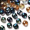 Electroplate Glass Beads Strands EGLA-D029-M-1