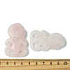 Natural Rose Quartz Big Pendants G-G113-01D-3