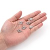 Tarnish Resistant 201 Stainless Steel Links/Connectors STAS-T056-LA334-1-5