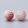 Imitation Pearl Acrylic Beads OACR-T004-10mm-10-2