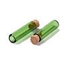 Tube Glass Cork Bottles Ornament AJEW-O032-04D-2