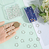70Pcs Long-Lasting Plated Alloy Bead Frame FIND-SC0012-16-3