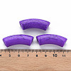 Opaque Crackle Acrylic Beads MACR-S372-001N-011-4