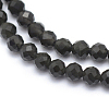 Natural Obsidian Beads Strand X-G-E411-33-4mm-3