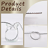 5M Braided Round PU Leather Jewelry Cord OCOR-GF0004-96A-04-5