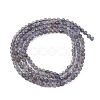 Natural Iolite Beads Strands G-D320-A01-2mm-3