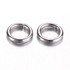 Non-Tarnish 304 Stainless Steel Open Jump Rings X-STAS-D438-04-2
