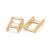 Eco-Friendly Brass Watch Band Clasps KK-M225-34G-2