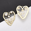 Epoxy Resin Pendants X-PALLOY-T067-32-2