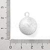 Brass Bell Pendants KK-NH0001-01S-3