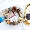 Circle Shape Rattan Vine Branch Wreath Hoop DIY-B022-01E-2