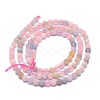 Natural Morganite Beads Strands G-G792-32A-2