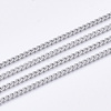 Spray Painted Brass Curb Chains CHC-S007-02W-1