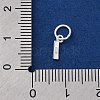 925 Sterling Silver Letter Charms STER-C012-01S-I-3