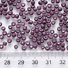 6/0 Baking Paint Glass Round Seed Beads SEED-S036-01C-18-3