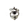 Alloy Rhinestone Cuff Rings FS-WG9B5A5-02-2