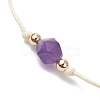 Natural Gemstone Braided Bead Bracelets for Women BJEW-JB11355-4
