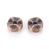Tibetan Style Wavy Spacer Beads X-TIBEB-A101871-R-FF-2