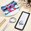 2 Set 2 Colors 6-Ply Polyester Embroidery Floss AJEW-NB0006-15-4