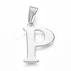Tarnish Resistant 304 Stainless Steel Pendants STAS-F106-95P-P-1