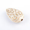 Teardrop Plating Acrylic Beads X-PACR-Q102-151A-1