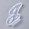 Letter DIY Silicone Molds DIY-I034-08J-1