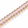 Cubic Zirconia Classic Tennis Bracelet ZIRC-S067-073G-NF-2