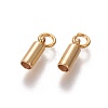 201 Stainless Steel Cord Ends STAS-L226-016A-G-1